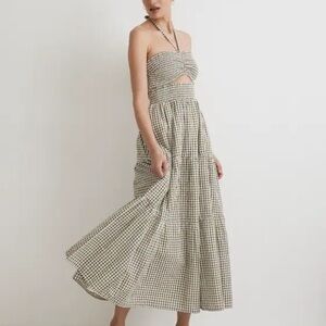 Madewell Modular Halter Midi Dress